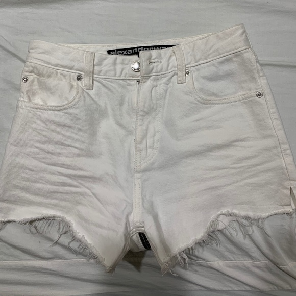 Alexander Wang white shorts - Picture 1 of 3